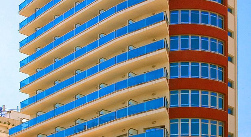 Hotel Rh Gijon & Spa Gandia Bagian luar foto