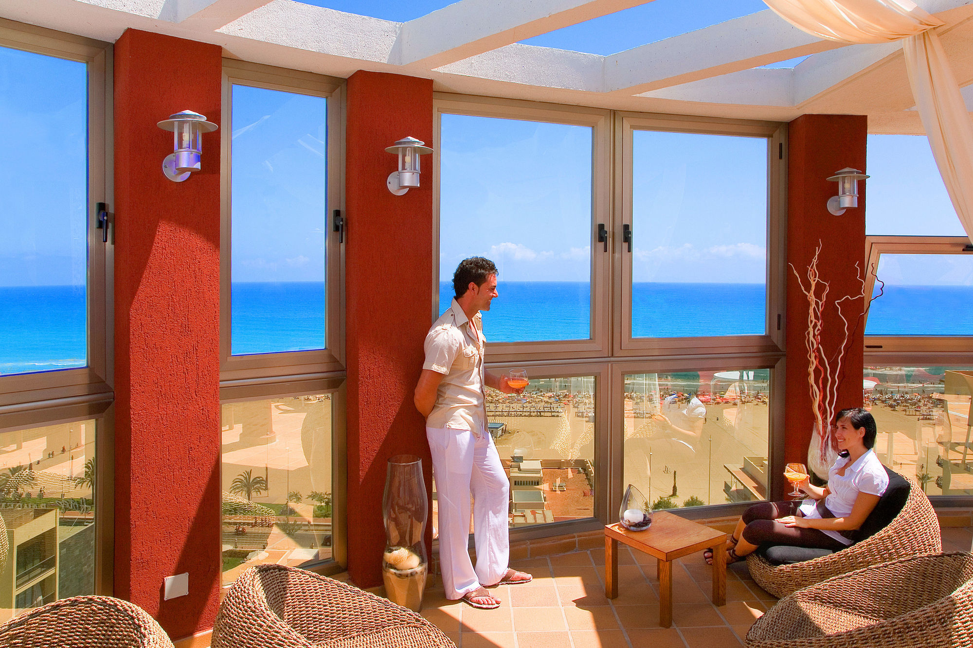 Hotel Rh Gijon & Spa Gandia Bagian luar foto
