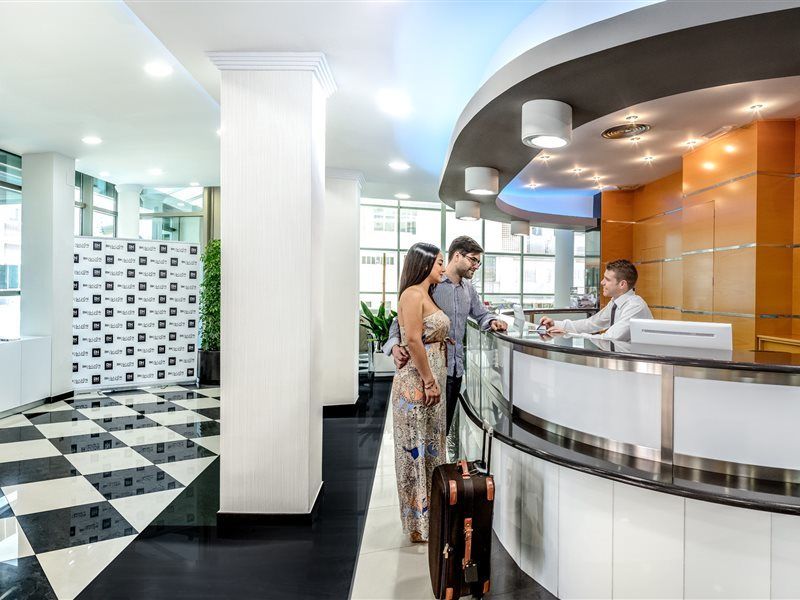 Hotel Rh Gijon & Spa Gandia Bagian luar foto