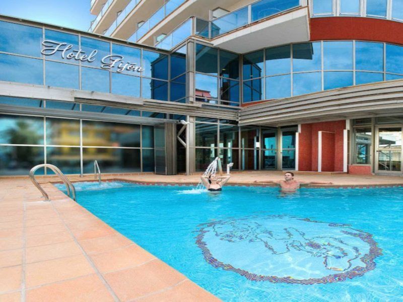 Hotel Rh Gijon & Spa Gandia Bagian luar foto